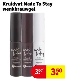 Kruidvat Kruidvat Made To Stay wenkbrauwgel aanbieding