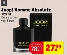 Kruidvat Joop! Homme Absolute aanbieding