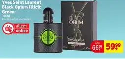 Kruidvat Yves Saint Laurent Black Opium Illicit Green aanbieding