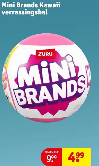 Kruidvat Mini Brands Kawaii verrassingsbal aanbieding