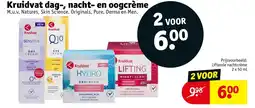 Kruidvat Kruidvat dag, nacht en oogcrème aanbieding