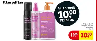 Kruidvat B.Tan selftan aanbieding