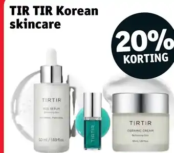 Kruidvat TIR TIR Korean skincare aanbieding