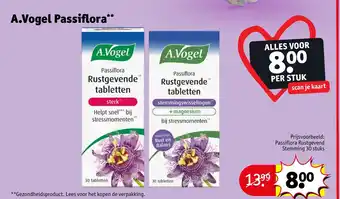 Kruidvat A.Vogel Passiflora aanbieding
