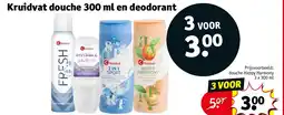 Kruidvat Kruidvat douche en deodorant aanbieding