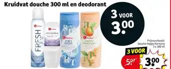 Kruidvat Kruidvat douche en deodorant aanbieding