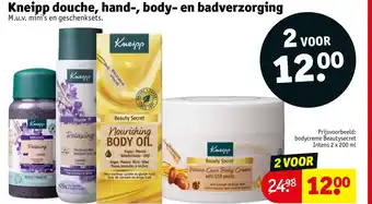 Kruidvat Kneipp douche, hand, body en badverzorging aanbieding