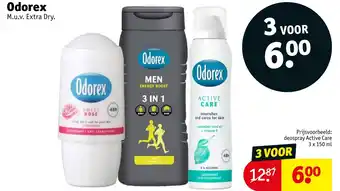 Kruidvat Odorex aanbieding