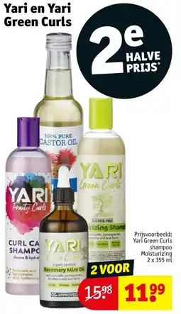 Kruidvat Yari en Yari Green Curls aanbieding