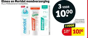 Kruidvat Elmex en Meridol mondverzorging aanbieding