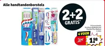 Kruidvat Alle handtandenborstels aanbieding