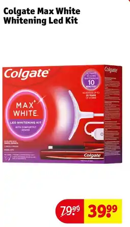 Kruidvat Colgate Max White Whitening Led Kit aanbieding