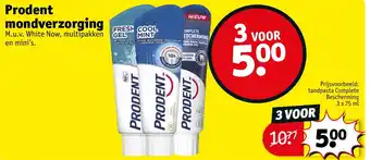 Kruidvat Prodent mondverzorging aanbieding