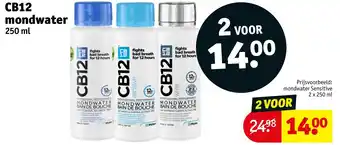 Kruidvat CB12 mondwater aanbieding