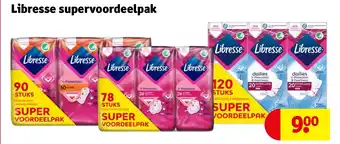 Kruidvat Libresse supervoordeelpak aanbieding