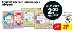 Kruidvat Kruidvat luiers en luierbroekjes minipack aanbieding