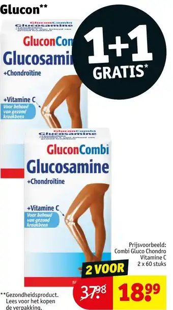 Kruidvat Glucon aanbieding