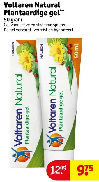 Kruidvat Voltaren Natural Plantaardige gel aanbieding