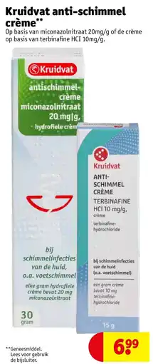 Kruidvat Kruidvat anti schimmel crème aanbieding