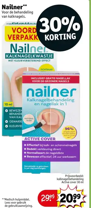 Kruidvat Nailner aanbieding