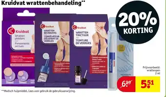 Kruidvat Kruidvat wrattenbehandeling aanbieding