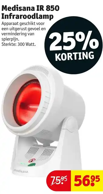 Kruidvat Medisana IR 850 Infraroodlamp aanbieding