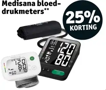 Kruidvat Medisana bloed drukmeters aanbieding