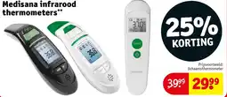 Kruidvat Medisana infrarood thermometers aanbieding