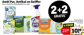 Kruidvat Ambi Pur, Antikal en Swiffer aanbieding