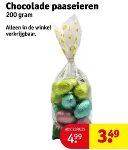 Kruidvat Chocolade paaseieren aanbieding