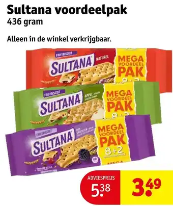 Kruidvat Sultana voordeelpak aanbieding