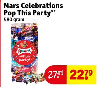 Kruidvat Mars celebrations pop this party aanbieding