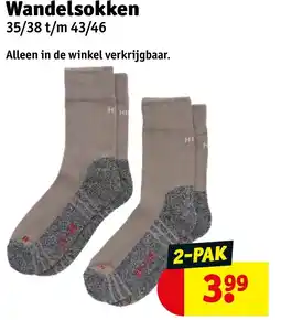 Kruidvat Wandelsokken aanbieding