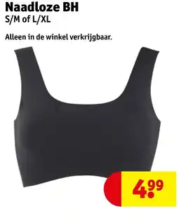 Kruidvat Naadloze BH aanbieding