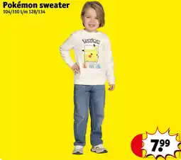 Kruidvat Pokémon sweater aanbieding