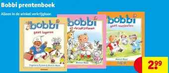 Kruidvat Bobbi prentenboek aanbieding