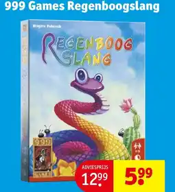 Kruidvat 999 Games Regenboogslang aanbieding