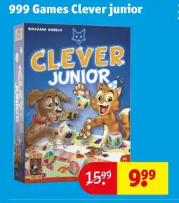 Kruidvat 999 Games Clever junior aanbieding