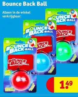 Kruidvat Bounce Back Ball aanbieding