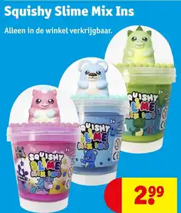 Kruidvat Squishy Slime Mix Ins aanbieding