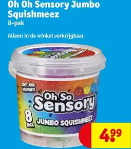 Kruidvat Oh Oh Sensory Jumbo Squishmeez aanbieding