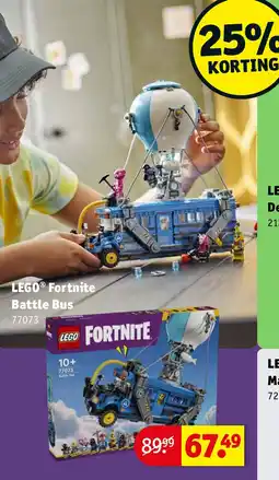 Kruidvat LEGO® Fortnite Battle Bus aanbieding