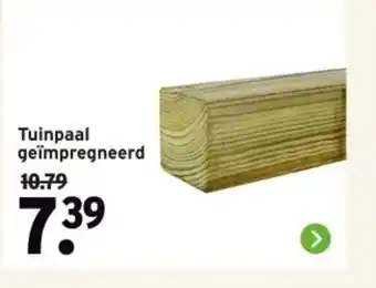 GAMMA Tuinpaal geïmpregneerd aanbieding