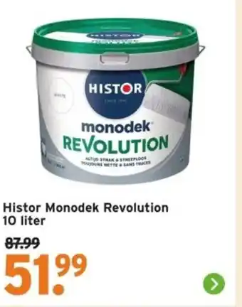 GAMMA Histor Monodek Revolution aanbieding