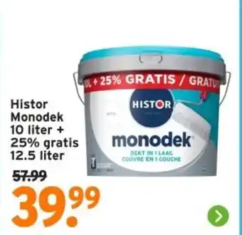 GAMMA Histor Monodek aanbieding