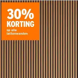 GAMMA Op alle lattenwanden aanbieding