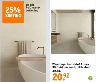 GAMMA Wandtegel kunststof Allora aanbieding