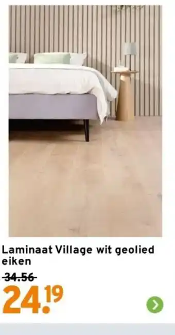 GAMMA Laminaat Village wit geolied eiken aanbieding