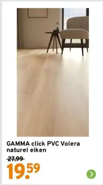 GAMMA Gamma click pvc volera naturel eiken aanbieding