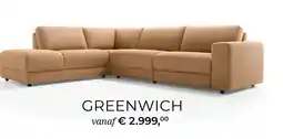 Baenks GREENWICH aanbieding